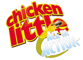 Chicken Little Ace In Action title screen for Nintendo DS